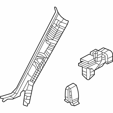 Mazda MX-30 EV Pillar Panels - DN4J-68-160A-02