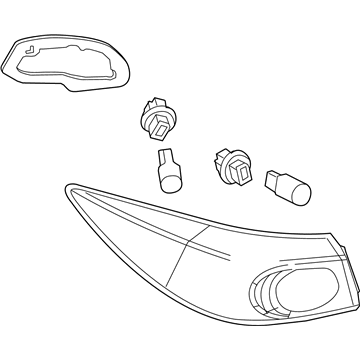 Mazda BHN1-51-150B Tail Lamp Assembly