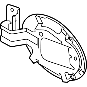 Mazda Fuel Door - D651-42-410D