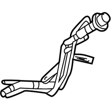 Mazda 626 Fuel Filler Neck - GG2A-42-210