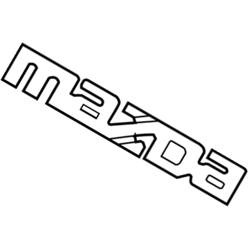 Mazda Tribute Emblem - EC01-51-711
