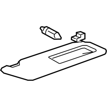 Mazda 6 Sun Visor - GJR9-69-320D-75