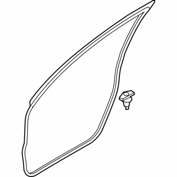 Mazda CX-30 Door Seal - DGH9-58-760