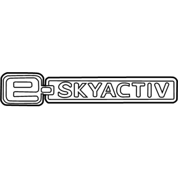 Mazda MX-30 EV Emblem - DN4E-51-771