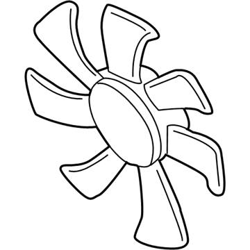 Mazda MPV Radiator fan - GY01-15-140
