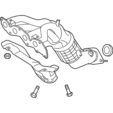 Mazda Exhaust Pipe - L362-13-45XG
