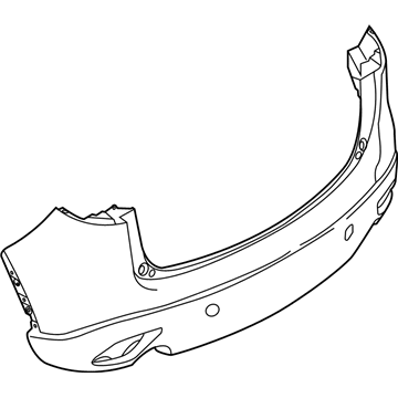 Mazda CX-5 Bumper Cover - KDY7-50-22XD-9U