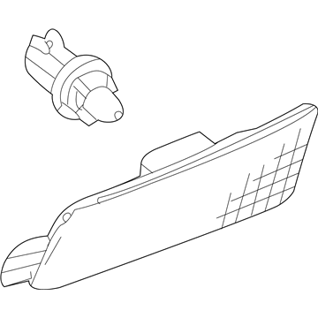 Mazda Side Marker Light - GS3L-51-5E0B