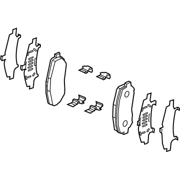 Mazda Brake Pads - TKY8-33-28ZB