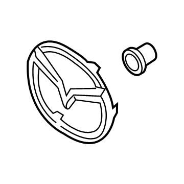 Mazda MX-30 EV Emblem - DN4E-51-740