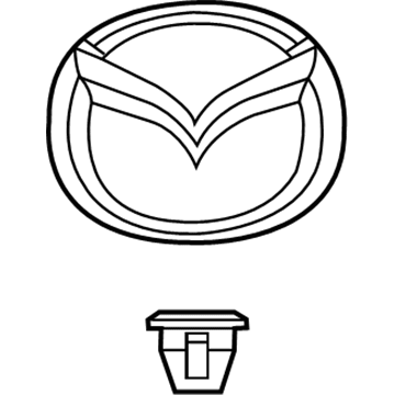Mazda 2 Emblem - D651-51-730