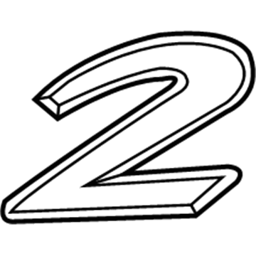 Mazda 2 Emblem - DF71-51-721
