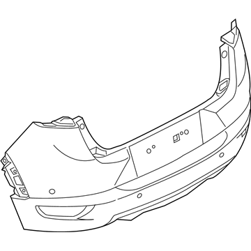 Mazda CX-3 Bumper Cover - DVY3-50-22X-BB