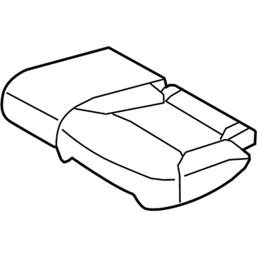 Mazda TS39-88-261-02 Cushion Cover