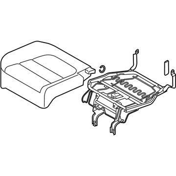 Mazda CX-5 Seat Cushion - KA0M-88-210-02