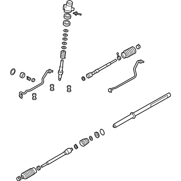 Mazda 6 Rack And Pinion - GK2A-32-110R-0E