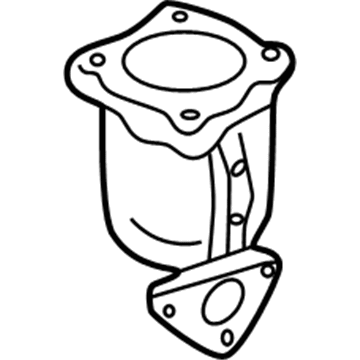 Mazda Miata Exhaust Pipe - BP4Y-20-500C