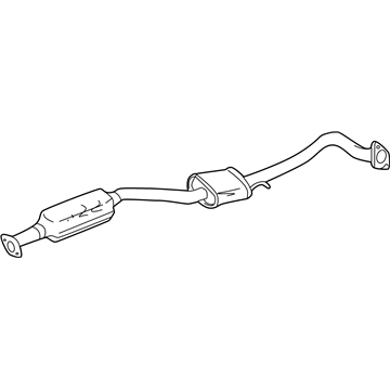 Mazda Miata Exhaust Pipe - BP4Z-20-55XH