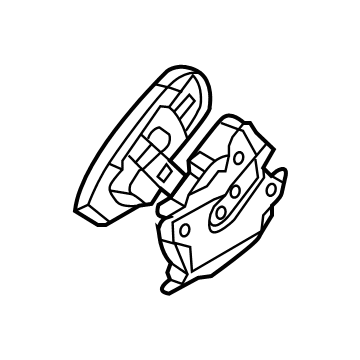 Mazda Tailgate Lock - GJR9-56-820