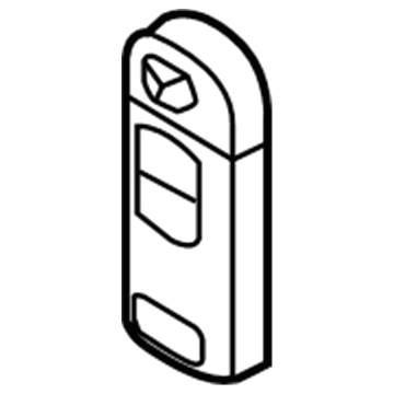 Mazda Key Fob - EHY5-67-5RYA