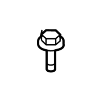 Mazda 9973-01-025 Mount Bolt