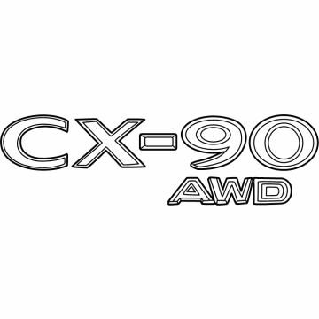 Mazda CX-90 Emblem - KMV6-51-720