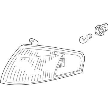 Mazda 626 Side Marker Light - GG2A-51-070B