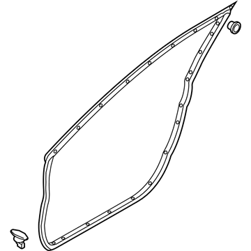 Mazda 3 Door Seal - BHN9-58-760C
