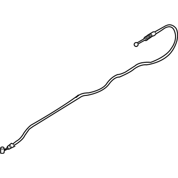 Mazda Fuel Door Release Cable - FE01-56-880