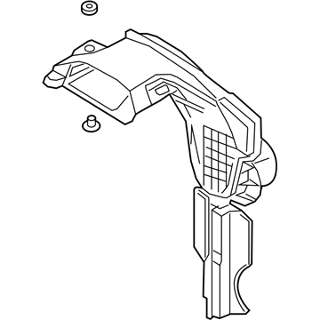 Mazda 6 Air Duct - PYML-13-200