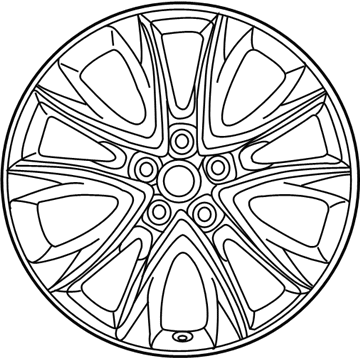 Mazda 3 Alloy Wheels - 9965-33-7080