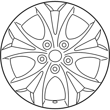 Mazda 3 Alloy Wheels - 9965-D0-6560