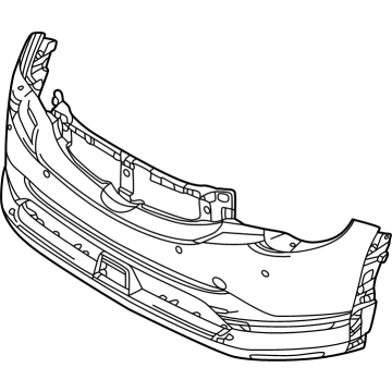 Mazda MX-30 EV Bumper - DN6E-50-031A-BB