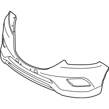 Mazda CX-9 Bumper Cover - TK21-50-031D-BB