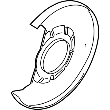 Mazda 6 Brake Dust Shields - GP9A-26-261A