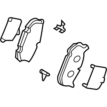 Mazda 6 Brake Pads - GPYB-26-48Z