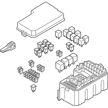 Mazda 5 Relay Block - CD84-66-760A