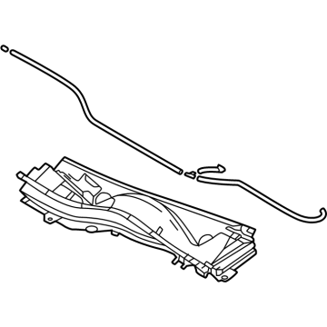 Mazda CX-90 Grille - KR9P-50-7S0A
