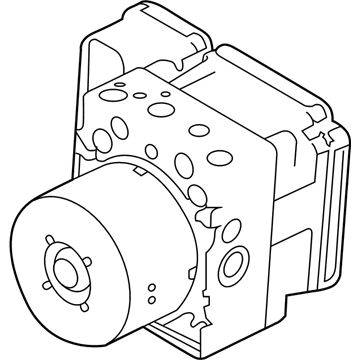 Mazda ABS Pump And Motor Assembly - C5Y3-43-7AZB