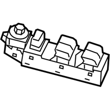 Mazda Power Window Switch - KD35-66-350