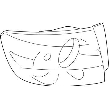 Mazda 3 Tail Light Lens - BR5H-51-170C