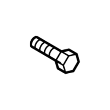 Mazda 9XG0-24-349L Fender Front Bolt