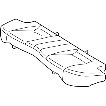 Mazda Protege Seat Cushion - B25E-57-200A-44