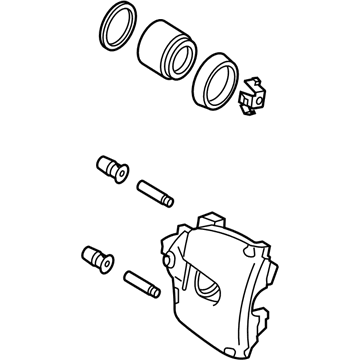 Mazda 3 Brake Caliper Repair Kit - B3YF-33-71X