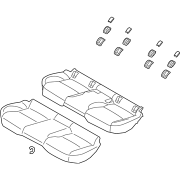 Mazda 3 Seat Cushion - BEPN-57-200H-27