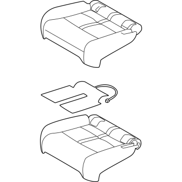 Mazda CX-70 Seat Cushion - KGNL-88-21Y-27