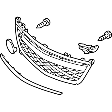 Mazda CX-7 Grille - EH44-50-1T0H