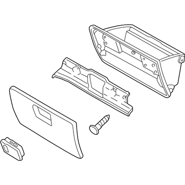 Mazda MPV Glove Box - LD47-64-030-80