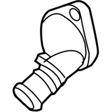 Mazda 2 Coolant Reservoir Hose - ZJ01-15-172A