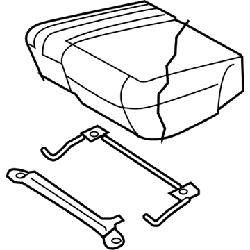 Mazda Tribute Seat Cushion - ZZDN-57-230-05